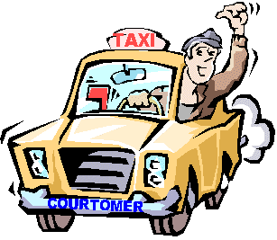 he drives a taxi