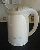 Electric kettle phillips white