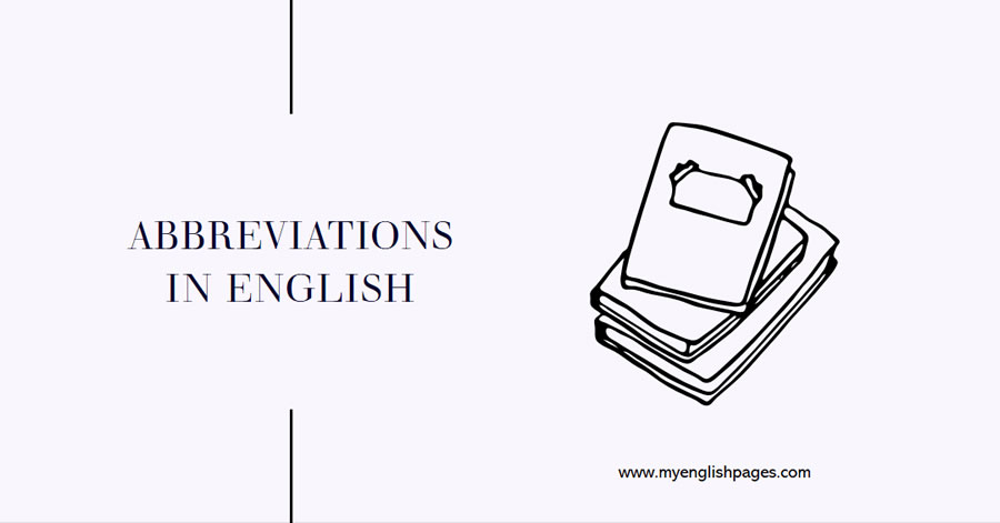 Abbreviations In English Grammar