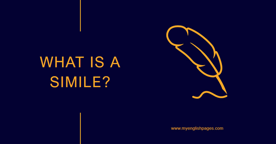 The Definition of A Simile As A Figure Of Speech