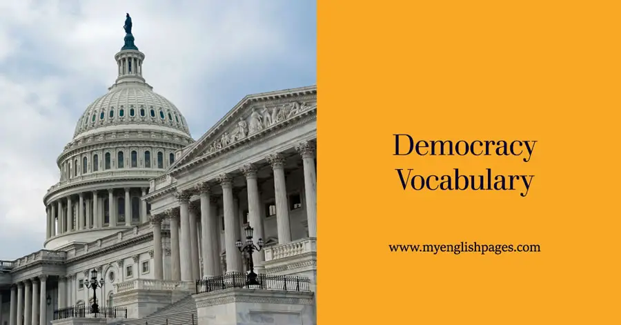 List of Democracy Vocabulary