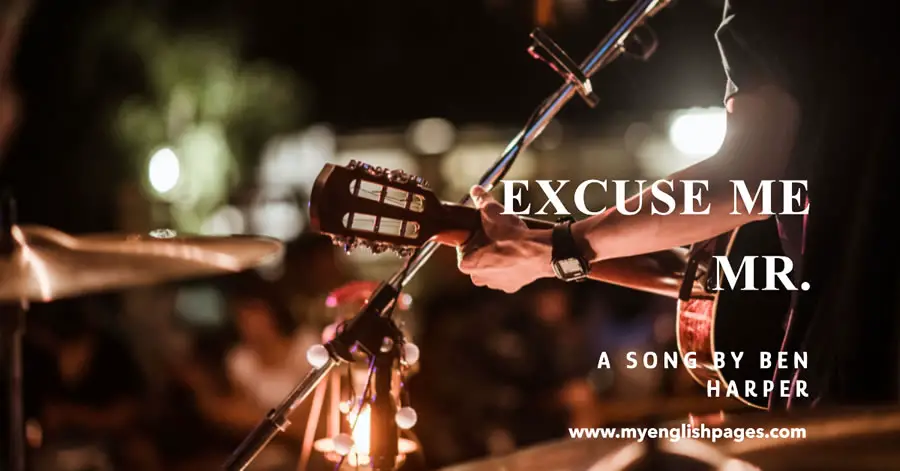 Excuse me Mr By Harper