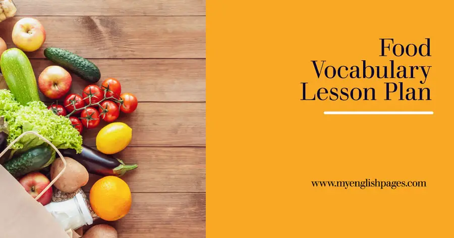 Food Vocabulary Lesson Plan