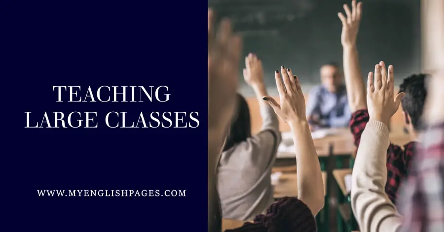 Teaching Large Classes: Problems and Solutions