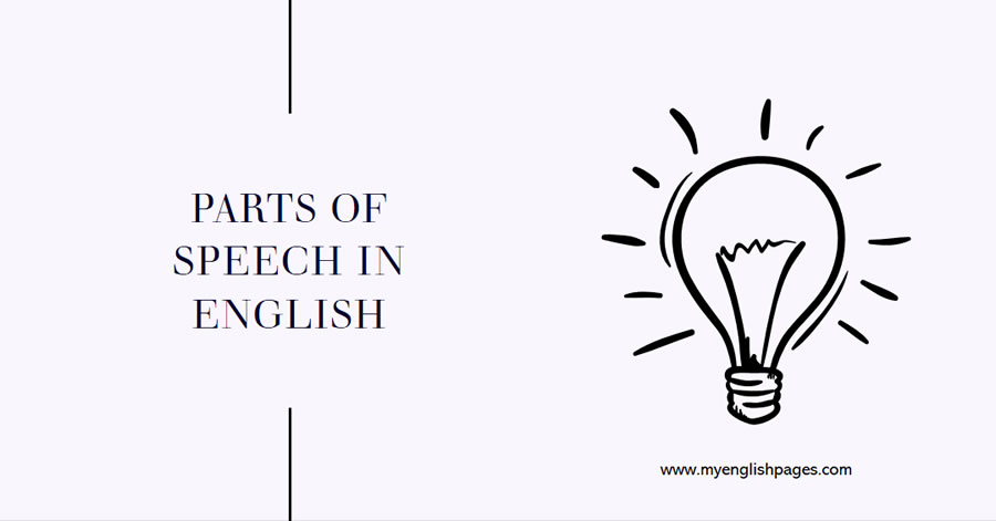 Parts Of Speech In English