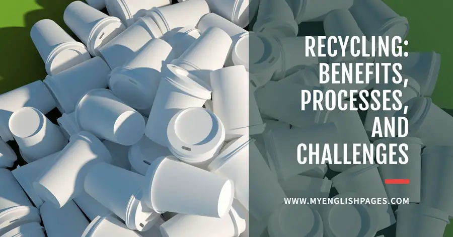 Recycling: Benefits, Processes, and Challenges 'Reading Comprehension)