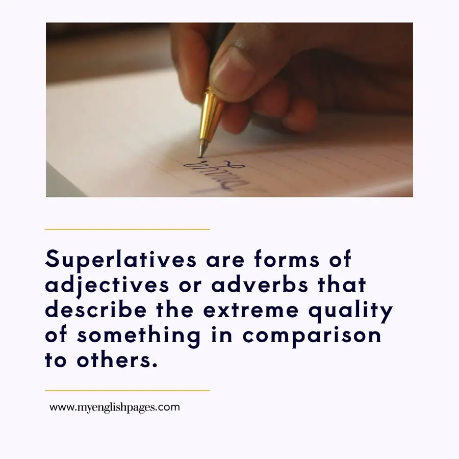 Superlatives Definition