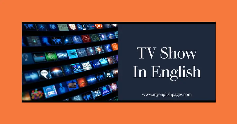 Types of TV Shows Vocabulary List