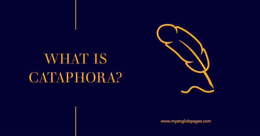 What is Cataphora?