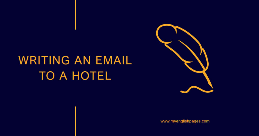 How to write an email to a hotel manager to make a reservation?