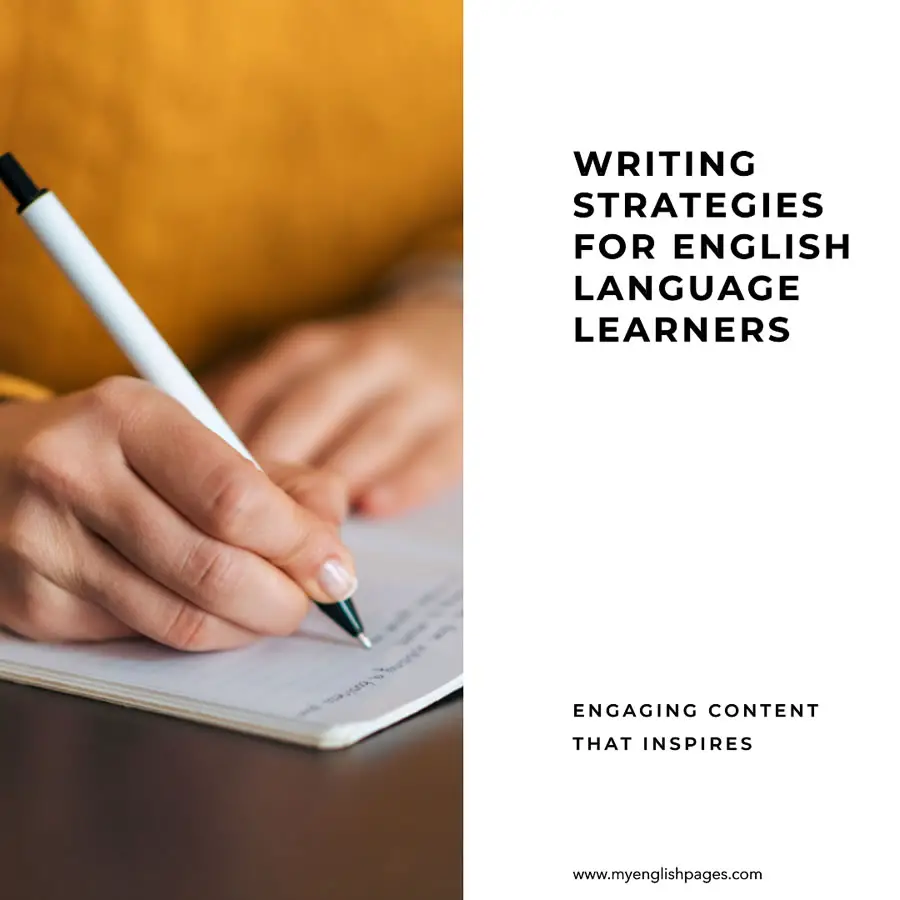 Writing Strategies For English Language Learners