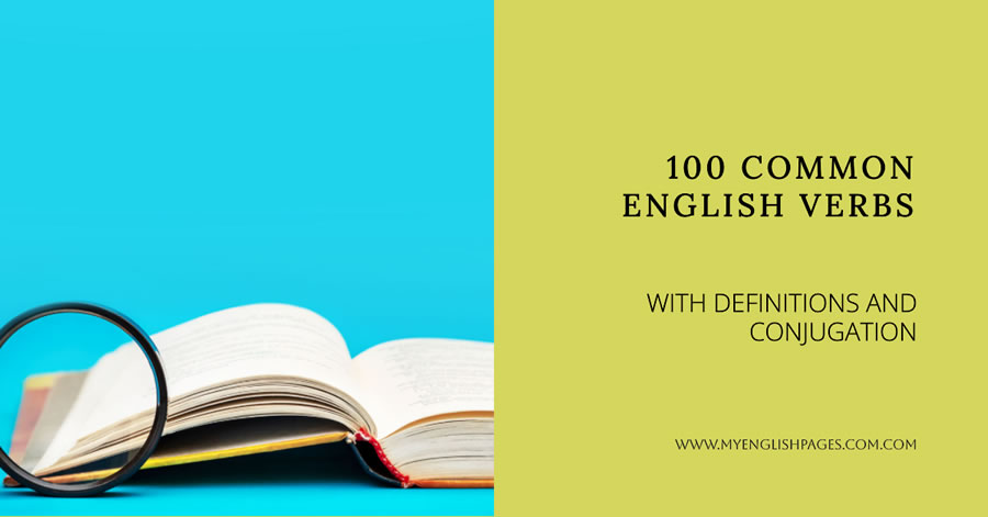 Common English Verbs List