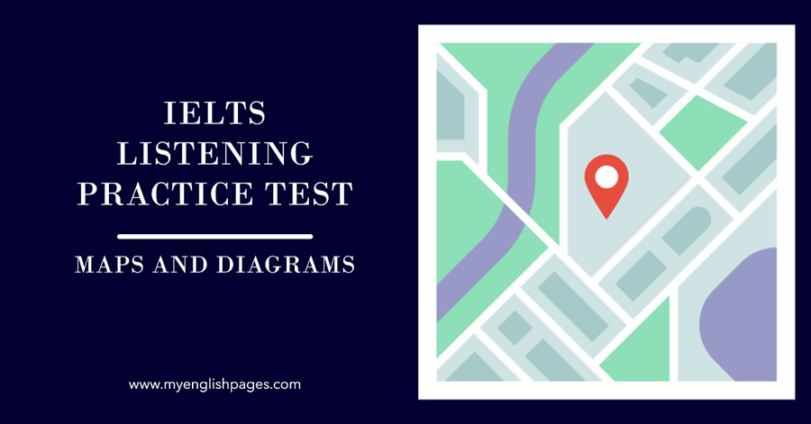 IELTS listening maps and diagrams practice
