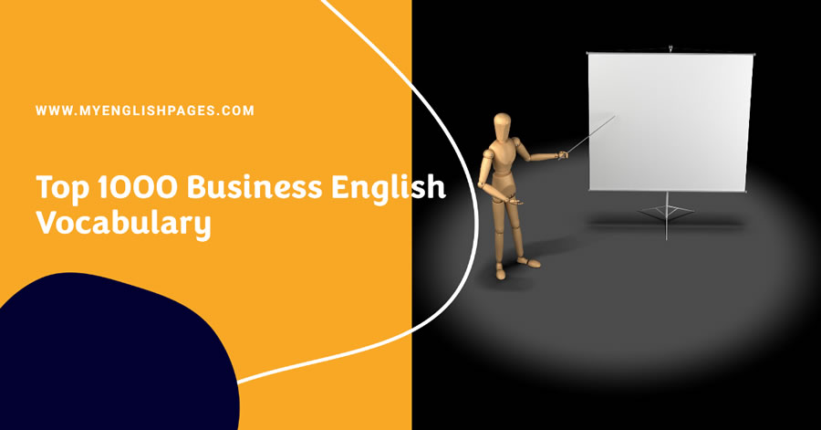 Top 1000 Business English Vocabulary