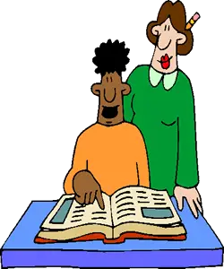 teacher and student