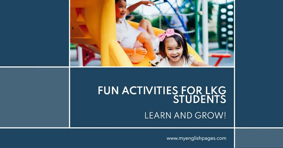 Engaging Activities for LKG Students