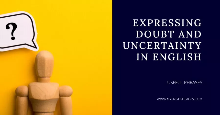 Expressing Doubt in English