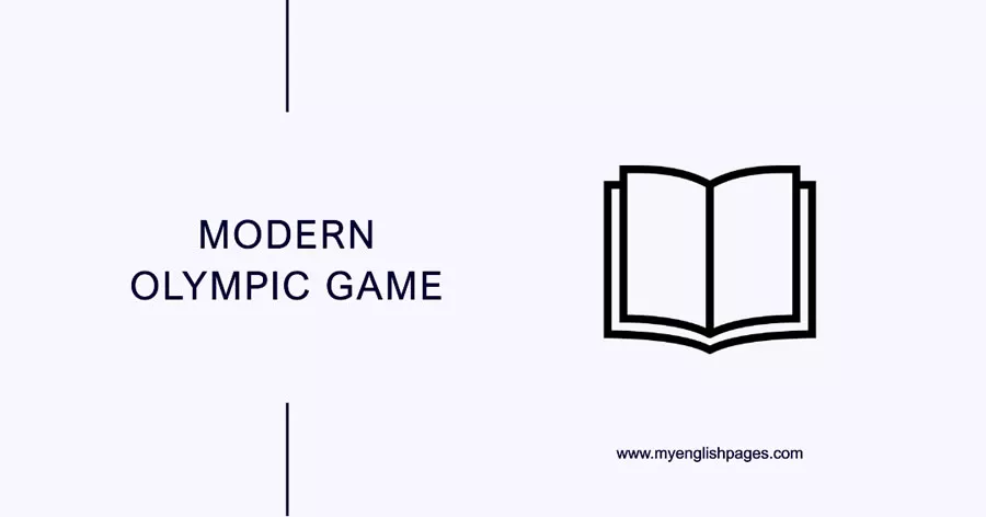 Modern Olympic Games (Reading Comprehension)