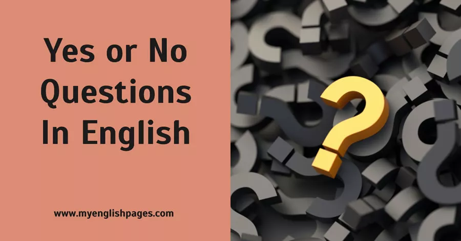 Yes or No Questions In English